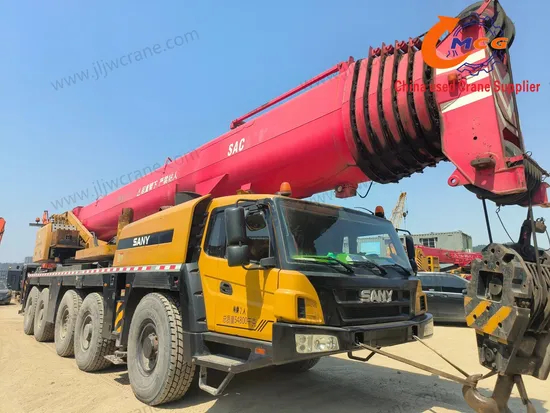 شاق 2021 Sany 200 طن رافعة مناسبة لمشاريع البناء