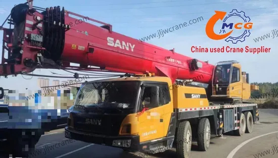 جيد مستعملة كرين 2020 STC55 طن Sany All Terrain Crane Truck Crane