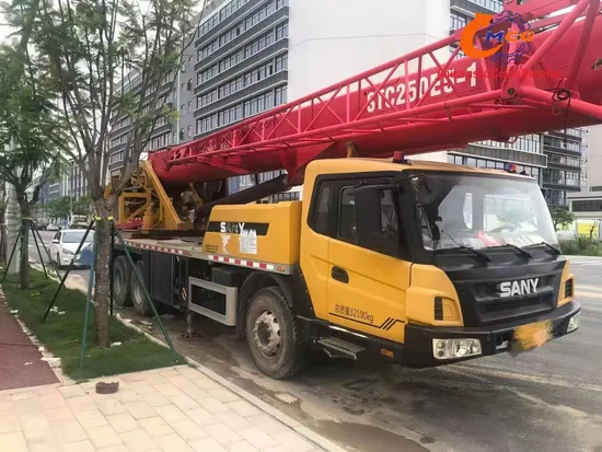 مستعملة Crane 2021 STC25 Tons Sany Truck Crane Election Mobile Crane