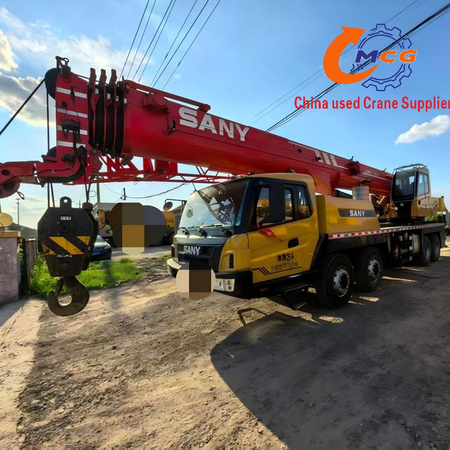 2020 ساني 35 طن رافعة شاحنة ، حالة ممتازة