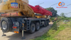 2024 Sany 80-Ton 5 Decection Boom Crane المستخدمة ، حالة جديدة