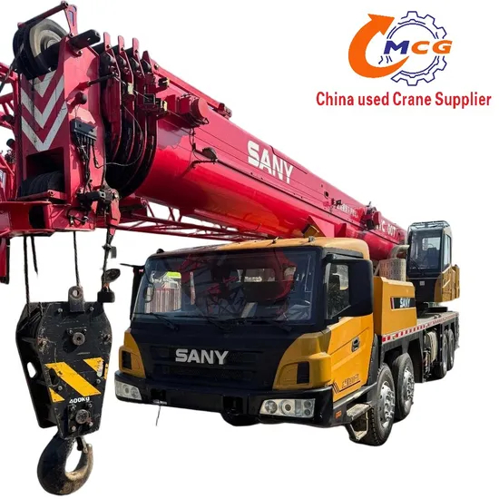 Crane-crane المستعملة 2020 STC40 طن رافعة Sany Truck Crane