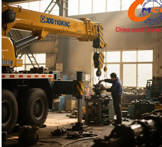 2022 XCMG 110 طن شاحنة رافعة - حالة ممتازة وبأسعار معقولة