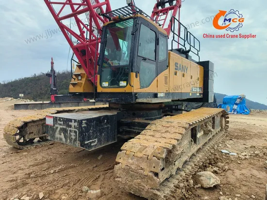 SCC850A Crawler Crane 85 Tons المستخدمة Crane Mobile Crane Crant Pump Parts