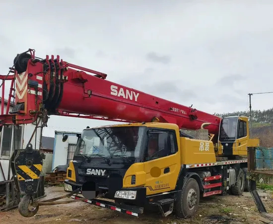 جيد مستعملة Crane 2019 STC 25 Ton Sany Truck Crane