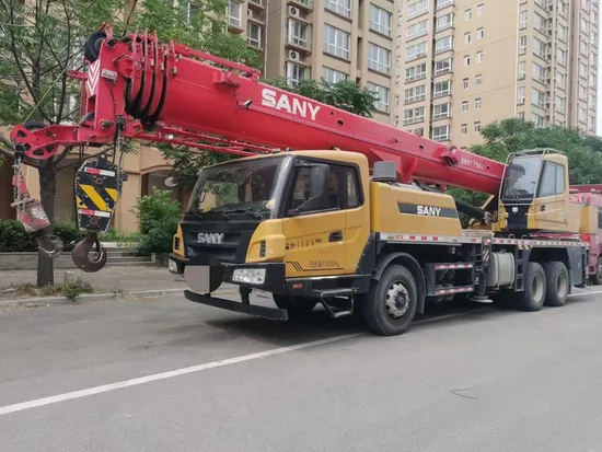 مفيدة 2020 Sany STC 25 طن رافعة الشاحنة المستعملة