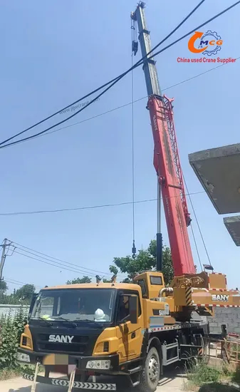 مفيدة للغاية 2019 Sany 25 Ton Truck-Truck Crane