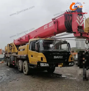 تستخدم شاحنة Crane 2020 Sany Mobile 35 Tons Truck Crane Crawler Crane Parts
