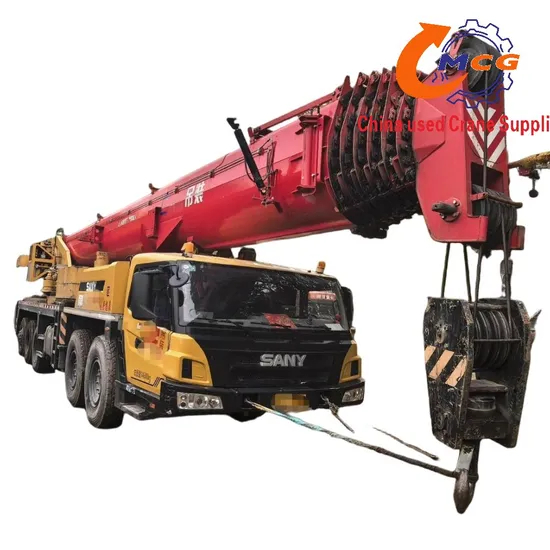 موثوقة شاحنة رافعة موثوقة 2021 Sany Mobile 100 Tons Truck Crane Crane Crane Parts
