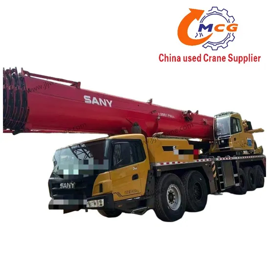 تستخدم Crane 2022 STC100 Ton Sany All Terrain Crane Truck Crane المستخدمة رافعة متنقلة