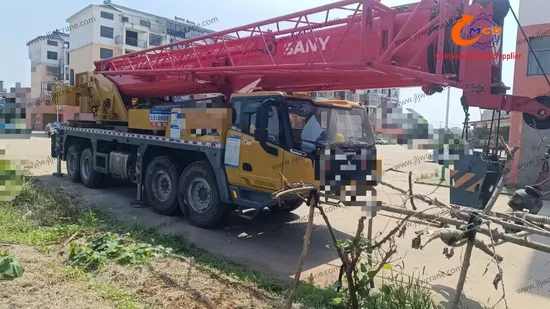 2024 Sany 80-Ton 5 Decection Boom Crane المستخدمة ، حالة جديدة