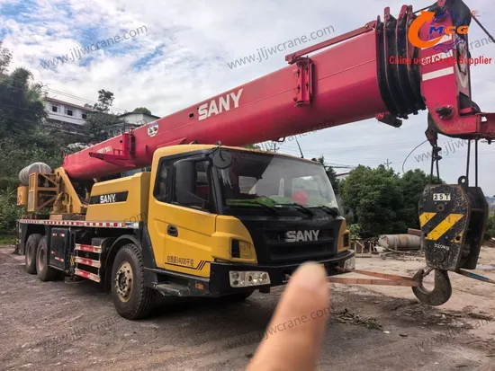 تستخدم شاحنة Crane 2019 STC25 طن Sany Truck Crane المستخدمة رافعة متنقلة