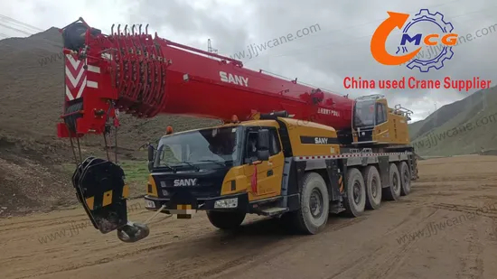 نحن نبيع 2022 Sany 200-tn 8 قسم شاحنة جميع التضاريس للبيع.