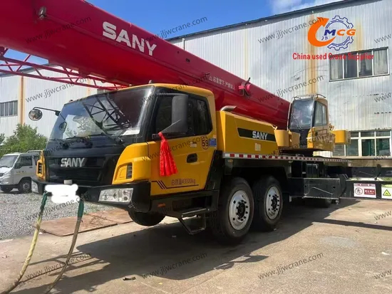 عالي الجودة من اليد المستعملة Crane 2022 STC55 Ton Sany All Terrain Crane Truck Crane