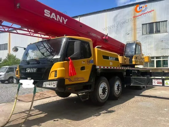 Sany 550C5 Crane المستخدمة للبيع - حالة ممتازة ، ساعات منخفضة