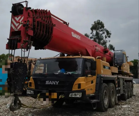 نحن نبيع 2022 Sany 130 Tn 80 Boom Boom Crane المستخدمة بسعر جيد.