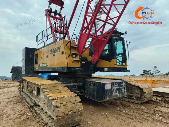 المستخدم الزاحف كرين SCC850 Sany 85 طن كرين موبايل رافعة