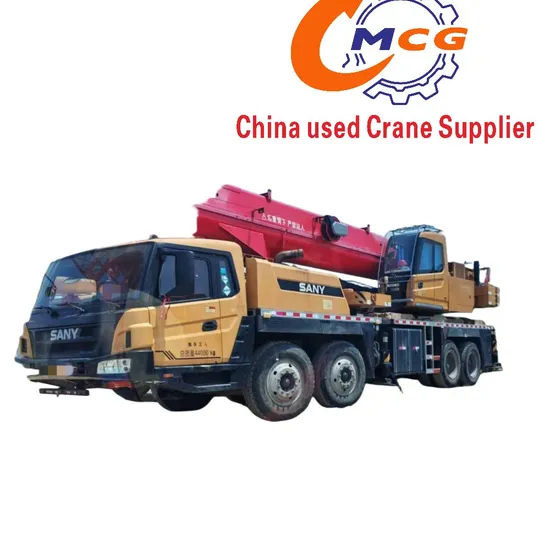 Crane-Crane المستعملة 2019 STC55 طن رافعة Sany Truck ، سعر جيد