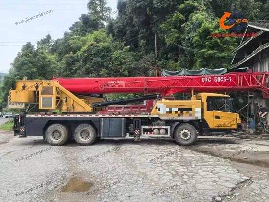 تستخدم Crane 2021 STC25 Ton Sany All Terrain Crane Truck Crane تستخدم رافعة متنقلة