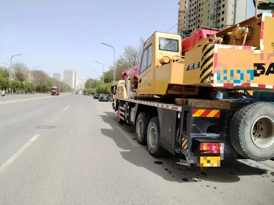 عالي الجودة مستعملة كرين 2019 Sany STC 25 طن شاحنة Crane Crawler Crane